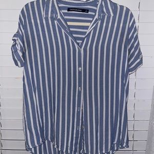 Calvin Klein Striped Blouse